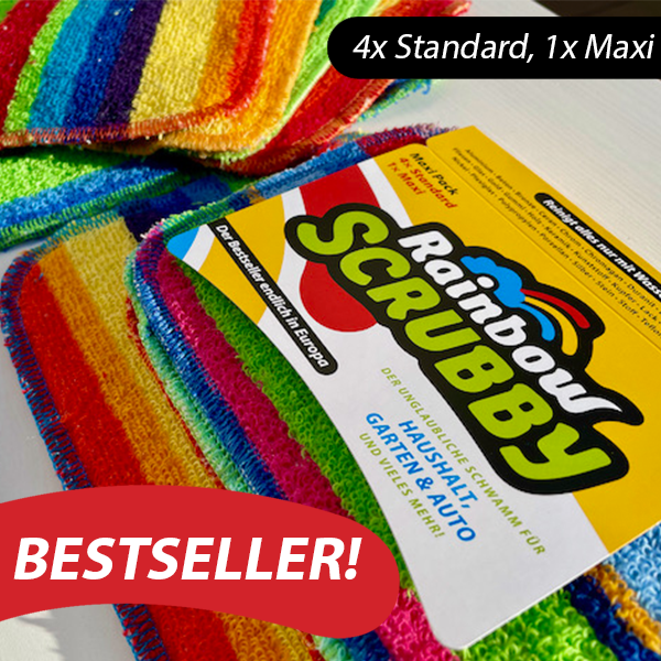 Rainbow Scrubby Maxi Pack - Der Bestseller